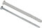 Molly m381250pb-xj tasselli a colpire 50 pezzi 8 x 120 mm, Grigio, Set di 50 pezzi