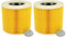 vhbw 2x Filtro plisado compatible con Kärcher NT 27/1 ME Professional, NT 48/1 TE Professional aspiradora - marrón