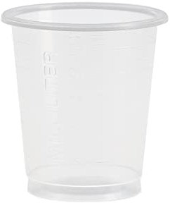 EVENTpac Medibecher/Einweg-Becher/Medikamentenbecher/Medizinbecher (Transparent, 990)