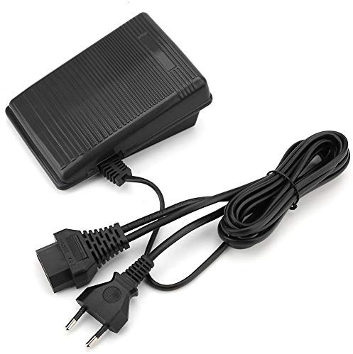 Hilitand Interruttore a Pedale momentaneo Interruttore a Pedale Parti per Macchina da Cucire Cavo elettronico di Controllo a Pedale Spina Europea 220 V