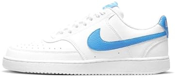 NIKE Men's Court Vision Low Next Nature Sneaker, White Lt Photo Blue, 7 UK