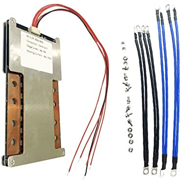 E-Bike-Akku Cart Startup 12V BMS 300A 3S 4S 300A 330A Lifepo4 Li-Ion Batterieschutz Wohnmobil mit 8AWG Kabel mit Kupfernase für Elektrofahrrad Roller (Color : 3-4S 330A 3.7VSame)