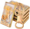 50 Pcs Golden 60th Birthday Party Favors with Rhinestones, Perfect for Guests, Personalized 60 Beer Bottle Openers, Bulk Keepsakes (60)