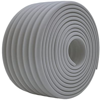 M2cbridge Multifunctional Edge and Corner Guard Coverage Baby Safety Bumper DIY (Grey 4m)