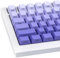 JOLINTAL 124 Tasten Tastenkappen Set Gradient Purple PBT-Material, Cherry-Profil, Dye-Sublimation, Kompatibel mit Cherry MX Switch & Mechanischen Gaming-Tastaturen