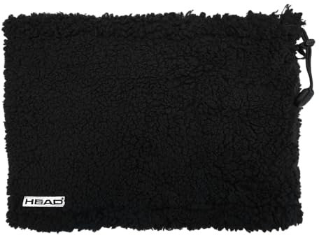 HEAD Neckwarmer Teddy, Multifunktionstuch Onesize Unisex Flauschig Schlauchschal Herren Damen Winter Neckwarmer Winddicht Skifahren Radfahren Super Soft Extra Warm Tube Schlauchtuch