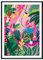 Botanischer Garten Kaktus Dschungel Wandkunst Leinwand Malerei Farbe Abstrakt Pflanzen Nordic Poster und Druckbild Bild Modern Wohnkultur (Color : 3, Size : 50x70cm No Frame)