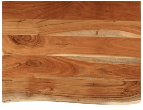 vidaXL Waschtischplatte 80x60x3,8 cm Rechteckig Massivholz Akazie