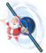 3D Hologram Fan,4.3 Inch Picture Fan Spinner with WiFi +Remote ,Hologram Projector HD LED with 700 Video Library ,Holographic Fan for Halloween，Home Decorations，Anime character projection，Parties