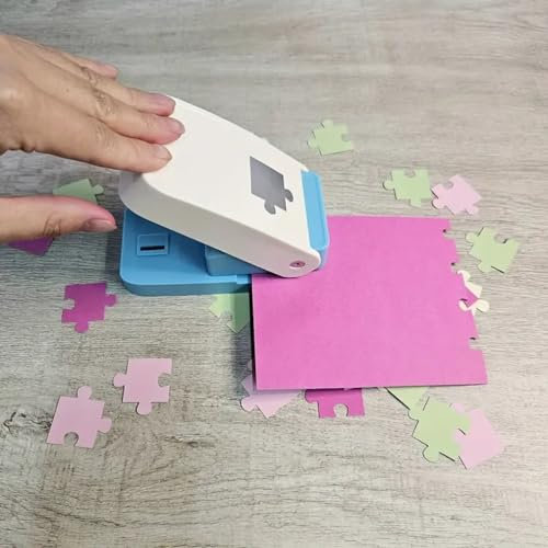 DIY-Puzzlestanzer zum Basteln - Perfekt für präzise Schnitte und kreative Projekte, Kreative Papierstanzer, Puzzle Stanzer Maschine, DIY Handmade Stanze für Basteln, Scrapbooking