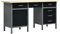 Willood Banco de Trabajo Garaje Herramientas de Trabajo Mesa Estación Superficie Grande Plataforma Estable de Acero Negro 160x60x85 cm