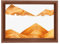 AzureLeap Peinture de Sable 3D Rotative - Art de Sable Sous-Marin Peinture de Sable Fluide Cadeau en Sable Décoration Sablier en Bois Pour Bureau Salon et Jouets pour Adultes et Enfants [Jaune-10]