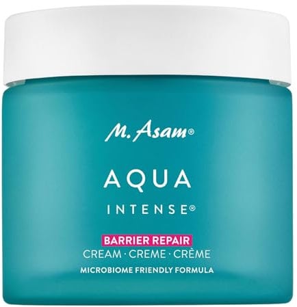 M. Asam AQUA INTENSE Barrier Repair Cream (50ml) – Hydratation für empfindliche Haut, reichhaltige Gesichtscreme mit Ceramiden & Hyaluron, stärkt die Hautbarriere, parfümfrei & vegan