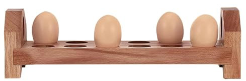 Eierregal Für Kühlschrank – Eierhalter Aus Holz, Eierhalter-Tablett, Eier-Ausstellungstablett Aus Holz | Eier-Aufbewahrungs-Organizer, Kühlschrank-Eier-Aufbewahrungs-Organizer Für Kühlschrank, Theke,