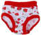 Remingtape Haustier Hund Hundebekleidung Weiblich Physiologische Menstruationswindelhosen - M Rot+