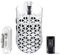 ATTACK SHARK R5 Ultra Carbonfaser Gaming-Maus, 39g Superlight, 8000Hz Kabellose Mouse, 42000 DPI, PAW3950MAX-Sensor, Nordic 52840 MCU, Bluetooth/2.4G/Kabelgebundene, mit Spiralkabel, PC/Mac, Weiß