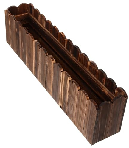 iplusmile Jardinière en Bois Traité 1 Pièce pour Balcon et Restaurant