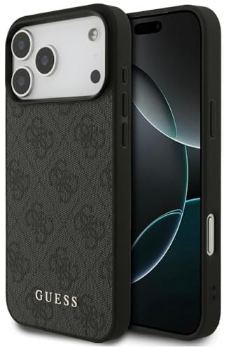 CG MOBILE Guess 4G Classic Hülle für iPhone 17 Pro Max (Schwarz)