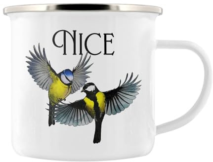Stubbs Mugs Wild Giggles Nice Tits Enamel Mug