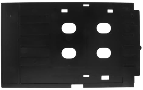 WOONEKY Plateau pour Imprimante de Cartes PVC Professionnel Fente Adaptée et Matériau Anti-Usure, pour Bureau et Usage Domestique