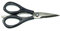 Laguiole Evolution - Ciseaux Professionnels de Cuisine 7 Fonctions - Lames détachables en Acier Inoxydable - Poignées ABS - Design Acidulé Coloris Noir - 30 x 11 x 2,5 cm