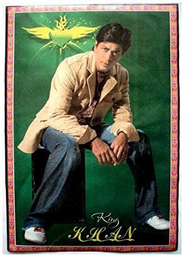 Bollywood Fanart Shah Rukh Khan Poster in Hochglanzpapier / A3-Format 40x28cm (Post-S161)