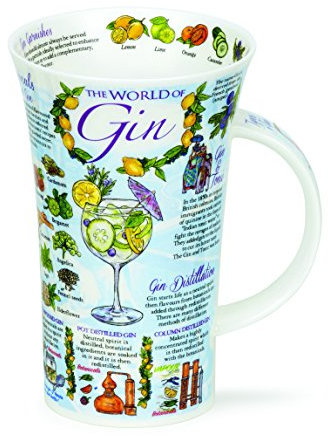 Dunoon Bone China Mug World of Gin Mug Glencoe Made in England