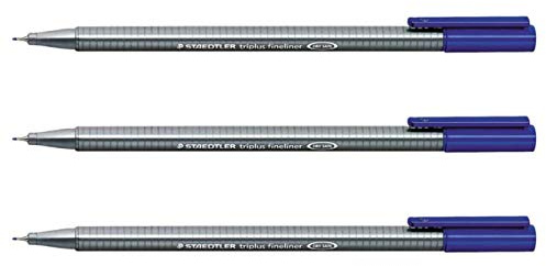 STAEDTLER MARS Fineliner triplus blau 4007817334003