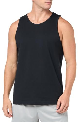 Amazon Essentials Men's Regular-Fit Vest, Black, M