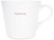 Keith Brymer Jones Word Range - Taza grande de cerámica blanca - Big Bitch - 500 ml - En caja de regalo