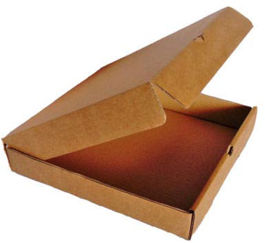 10 x Pizza Style Postal Boxes (Brown) (17)