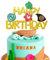 Glitter Moana Birthday Cake Topper Moana Party Supplies Moana Cake Decoration Moana Birthday Party Decoration Hawaiian Birthday Decoration