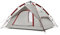 Naturehike Pop Up Zelt Wurfzelte Automatik Campingzelt 3-4 Personen Doppeldeck Kuppelzelt Großes Familienzelt mit Tragetasche (Grau - 4P)