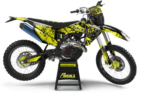 ARider Dekor (Aufkleber) für Husqvarna TE/FE 125, 150, 250, 300, 350, 450, 501 (2019-2022) (Gelb)