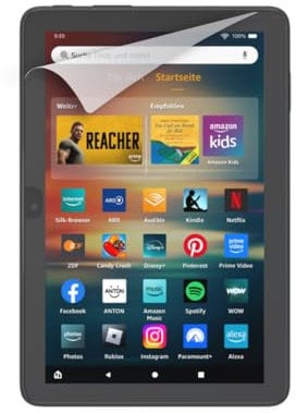 Nuova pellicola protettiva per schermo NuPro, trasparente, per tablet Fire HD 8 e Fire HD 8 Plus (modelli 2022) | Confezione da 2 pezzi