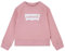 Levi's Lvg Key Item Logo Crew 4e6660 Maglione, Rosa (Pink Icing), 12 Anni Bambine e Ragazze