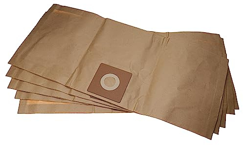 vhbw 5x Staubsaugerbeutel Ersatz für Kärcher 6.906-104 für Staubsauger - Papier Braun