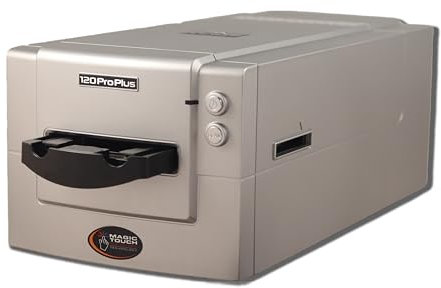 Pacific Image PrimeFilm 120 Pro Plus Film Scanner. 120&135 Film/Slide Scanner. Faster Scan Speed. 6,400 dpi/True Color. 4.2 Dynamic Range. Mac/Pc.