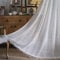Sutuo Home Boho-Vorhänge, Häkelspitze, halbtransparent, Boho-Stil, gestrickt, handgefertigte Quasten, Stangendurchzug, Fensterdekoration, Vintage, rustikal, Landhaus-Vorhänge für Glasschiebetür, 1