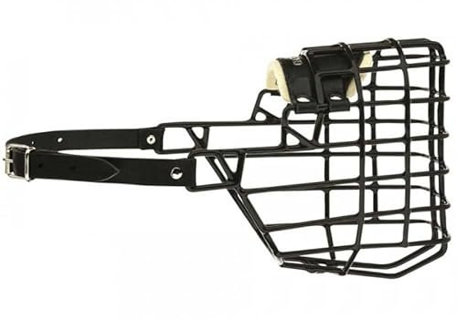 Gappay Maulkorb aus gummiertem Eisen, schwarz, für Schäferhund
