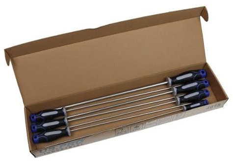 US PRO INDUSTRIAL Tools 7pc Extra Long Star Torx Screwdriver Set T10 - T40 4615