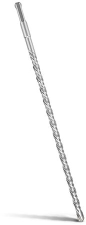 MOXPIFY SDS Plus - Broca para hormigón (12 x 210 mm, con 4 cortes de metal duro y doble hélice), para hormigón, piedra, piedra natural