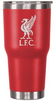 FOCO Gobelet de voyage isotherme sous licence officielle Liverpool FC Football 850 ml