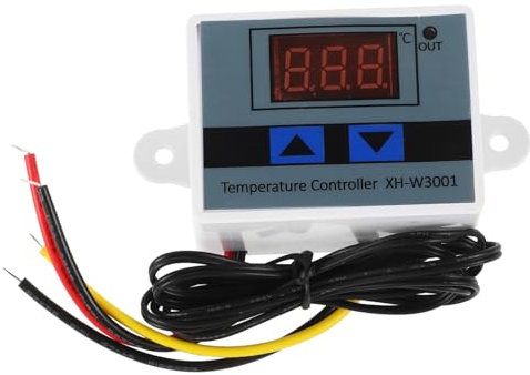 PHENOFICE Controlador de Temperatura Controlador programable termostato Sensor de Temperatura Controladores de Temperatura pequeño Controlador Componente electrónico