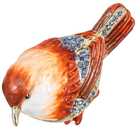 Warmhm Kommode Schmuckkästchen Vogel Statue Eitelkeit Zubehör Jewel Box Schmuck Schmuckkästchen