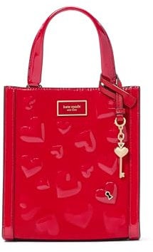 kate spade new york womens Manhattan Tote, Key to My Heart Cherry Rouge, Mini