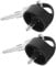 minkissy 2 Sets Electric Scooter Key Replacement Mobility Scooter Parts Wheelchair Key