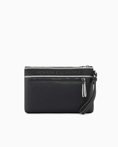 Armani exchange Clutch und Beauty WRISTLET CASE XM002835 AF22662 Schwarz, Schwarz , Einheitsgröße