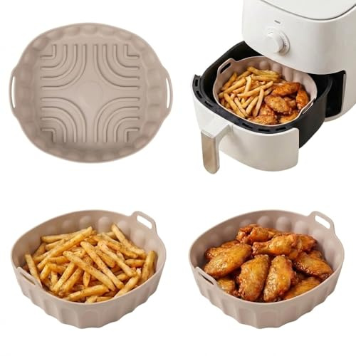 INDE Santa Clara | Molde Silicona Airfryer Cuadrado 18cm Nordkitch, Silicona, Apto para freidora de Aire, moldes Silicona para freidora, Accesorios Cocina, moldes para freidora de Aire