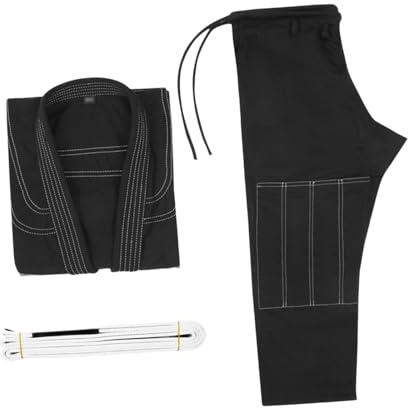 AMSLSIU Confection professionnelle, confortable et légère, kimono,Noir,A1